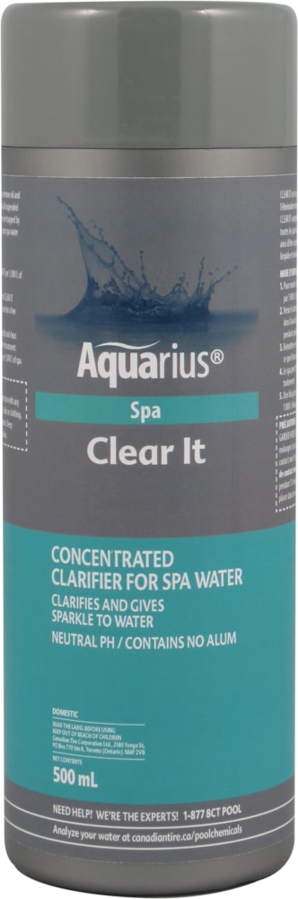 Clear It Concentrated Spa Clarifier, 500-mL O6013