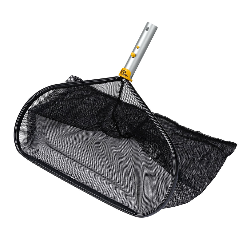 Deluxe Aluminum Swimming Pool Leaf Rake with Aluminum Handle L4665