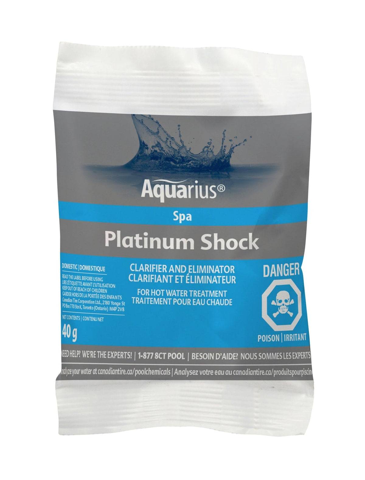 Aquarius Platinum Shock Spa Water Treatment
