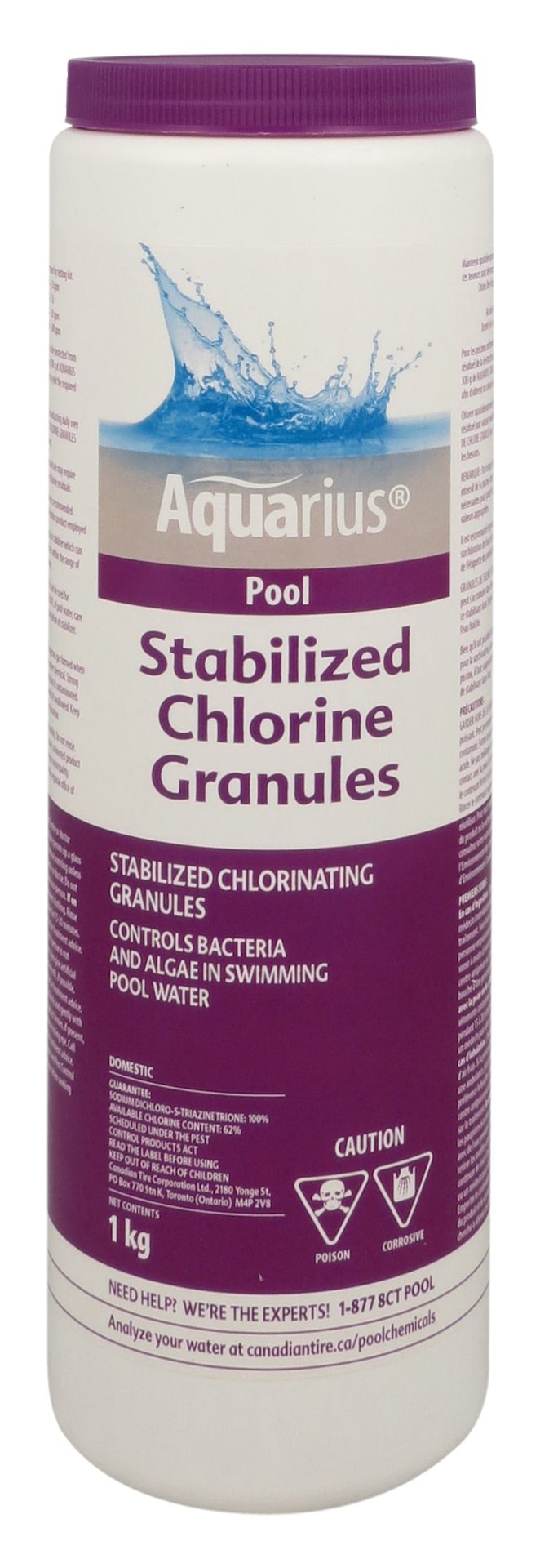 Pool Stabilized Granular Chlorine, 1-kg U6260