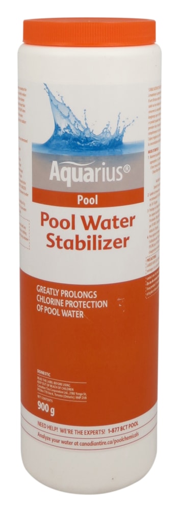 Pool Water Stabilizer, Chlorine Protection, 900-g Q1066