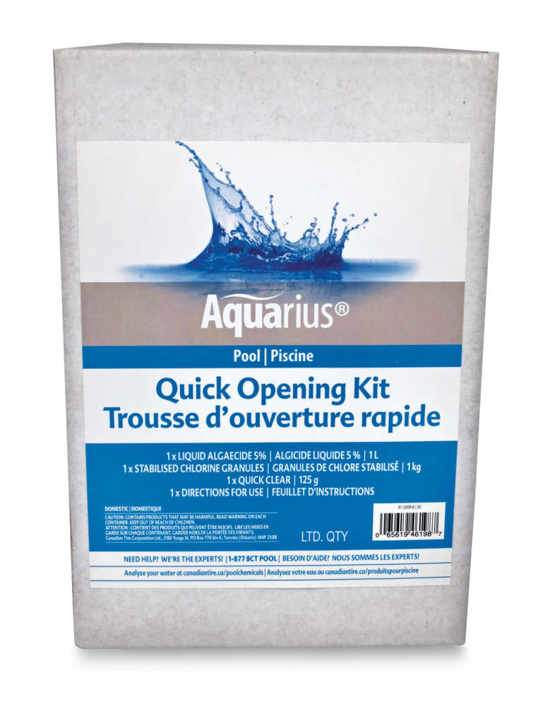 Quick Pool Opening Kit, Above Ground Pools K944