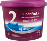 Aquarius Super Pucks Water Stabilized Chlorinating Tablets, 4-kg