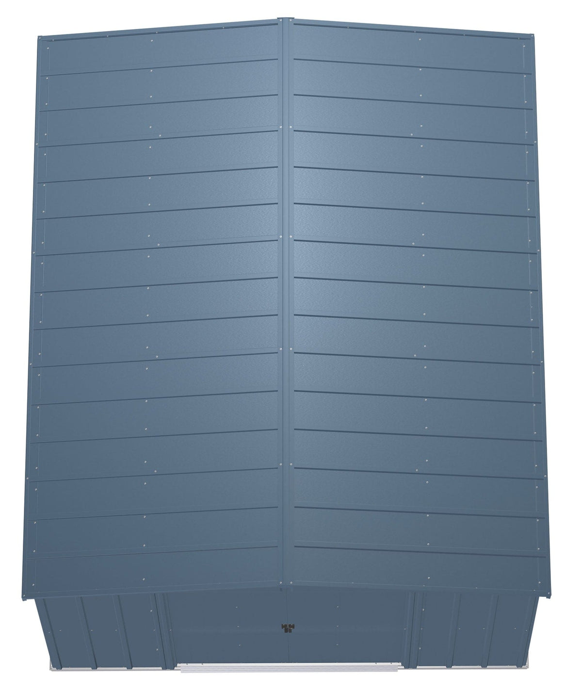 Arrow Classic Galvanized Steel Storage Shed, Blue Grey, 10-ft x 12-ft