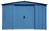 Arrow Classic Galvanized Steel Storage Shed, Blue Grey, 10-ft x 8-ft