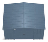 Arrow Classic Galvanized Steel Storage Shed, Blue Grey, 10-ft x 8-ft
