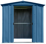 Arrow Classic Galvanized Steel Storage Shed, Blue Grey, 6-ft x 5-ft