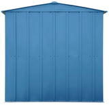 Arrow Classic Galvanized Steel Storage Shed, Blue Grey, 6-ft x 5-ft