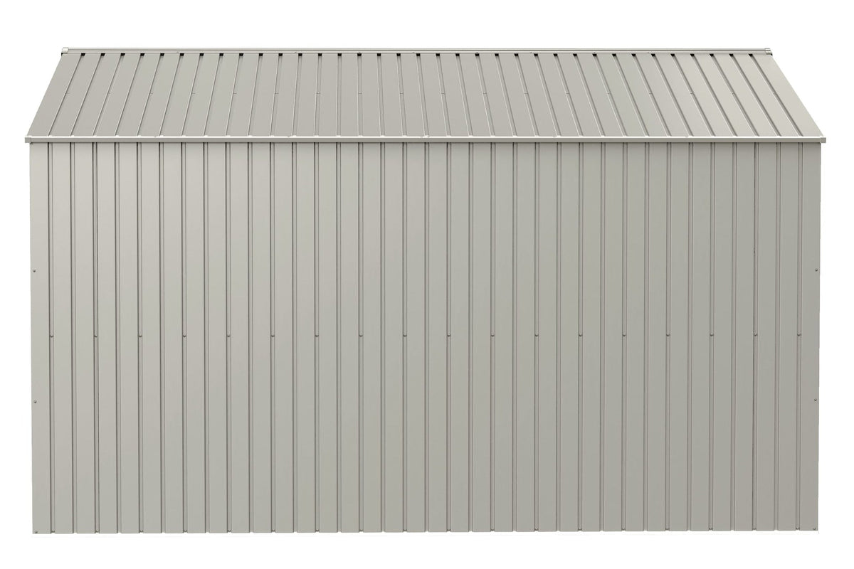 Arrow Elite 10x12-ft Cool Grey Corrosion-Resistant Steel Storage Shed