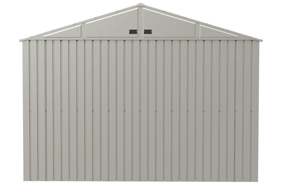 Arrow Elite 10x12-ft Cool Grey Corrosion-Resistant Steel Storage Shed