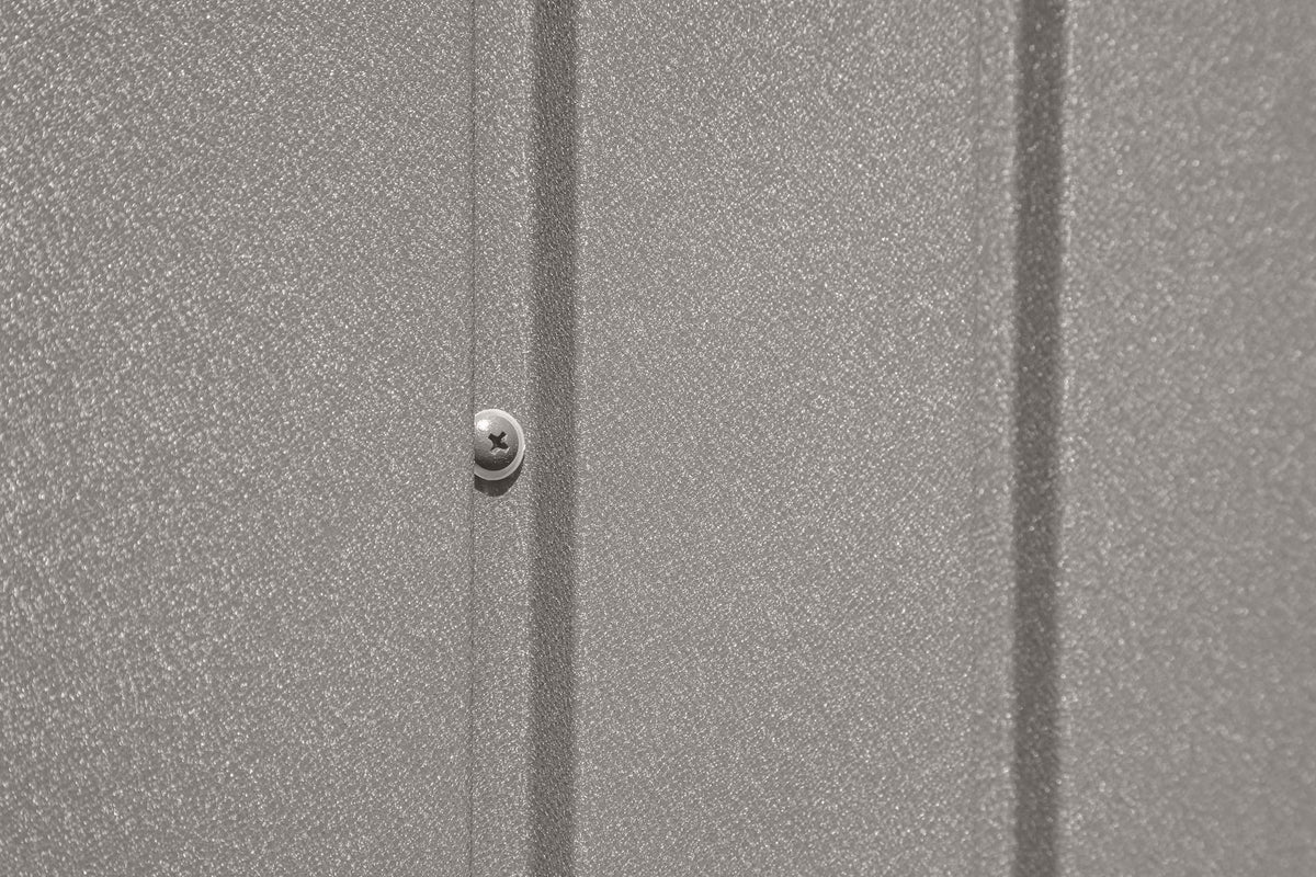 Arrow Elite 10x12-ft Cool Grey Corrosion-Resistant Steel Storage Shed