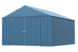 Arrow Elite 12x14-ft Blue Grey Corrosion-Resistant Steel Shed