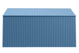 Arrow Elite 12x14-ft Blue Grey Corrosion-Resistant Steel Shed