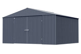 Arrow Elite 14x12-ft Anthracite Corrosion-Resistant Steel Shed