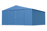 Arrow Elite 14x14-ft Corrosion-Resistant Blue Grey Steel Shed