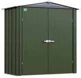 Arrow Elite 14x16-ft Anthracite Steel Storage Shed
