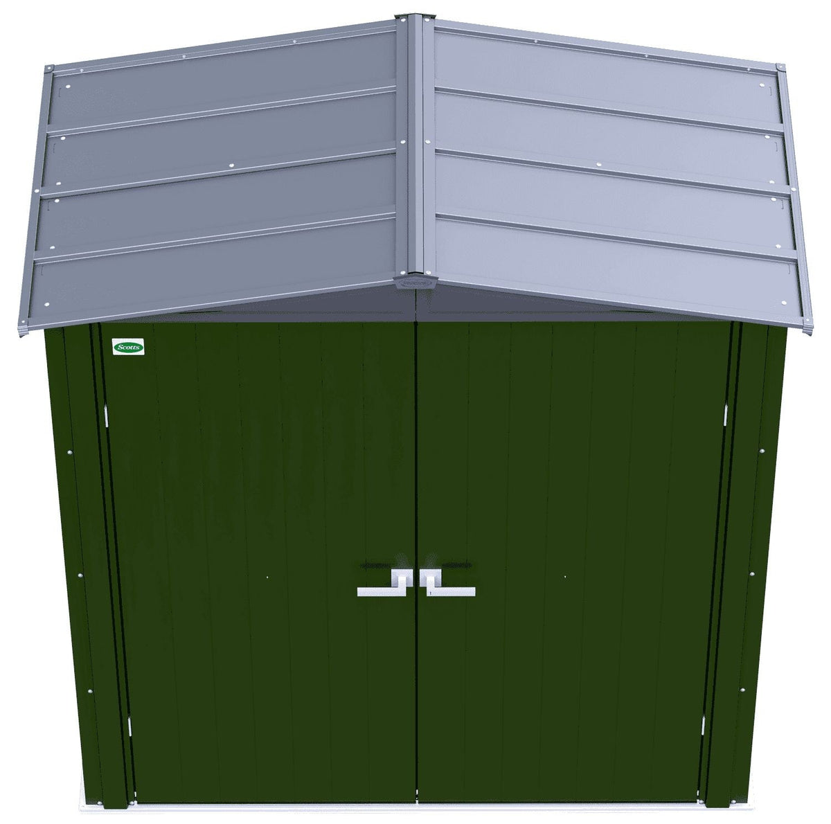 Arrow Elite 14x16-ft Anthracite Steel Storage Shed