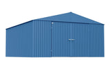 Arrow Elite 14x16-ft Blue Grey Corrosion-Resistant Steel Shed