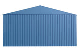 Arrow Elite 14x16-ft Blue Grey Corrosion-Resistant Steel Shed