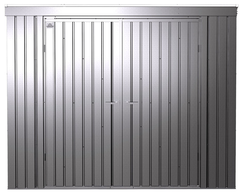 Elite 8x4-ft Galvalume Corrosion-Resistant Steel Shed Q9865