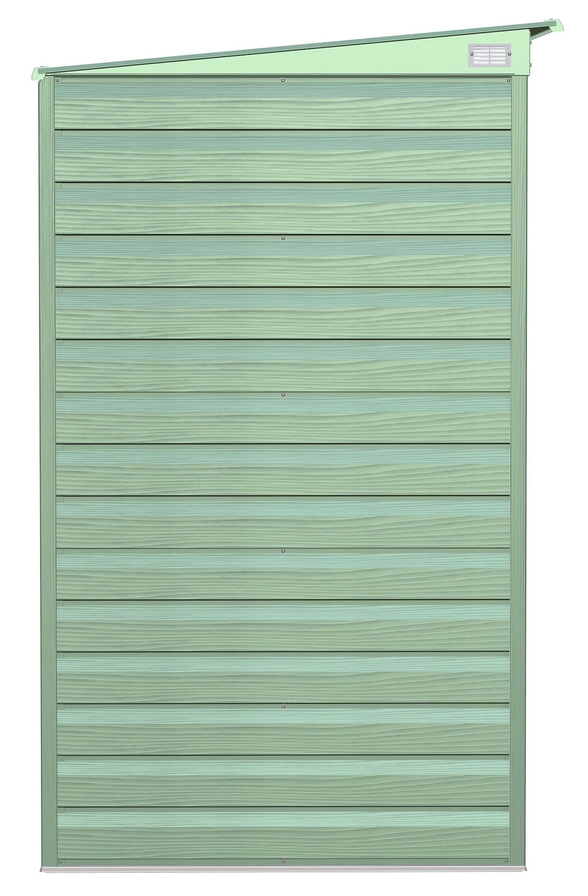 Arrow Select Galvanized Steel Storage Shed, Sage Green, 8-ft x 4-ft