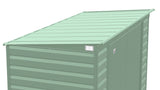 Arrow Select Galvanized Steel Storage Shed, Sage Green, 8-ft x 4-ft