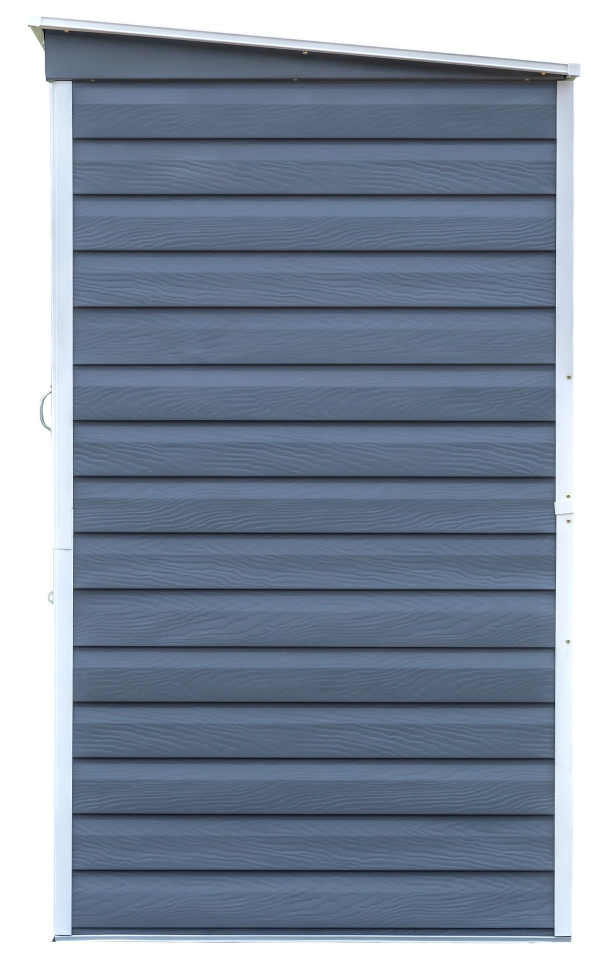 Arrow Shed-in-a-Box Steel Storage Shed, Charcoal/Cream, 6-ft x 4-ft