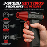 Bullseye Air Blaster 7.4V Rechargeable Handheld Blower