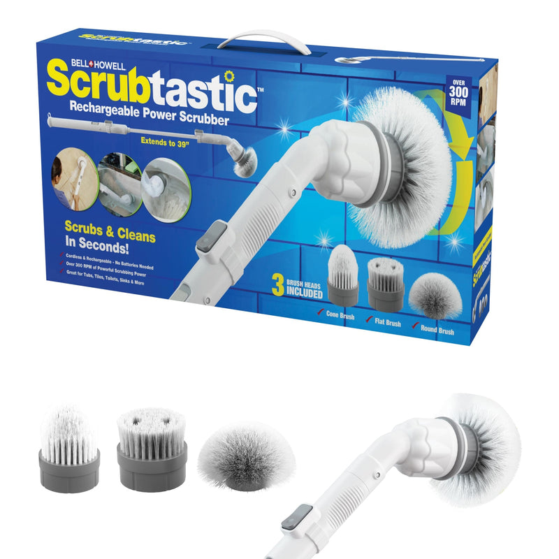 Rechargeable Power Scrubber Brush X9581