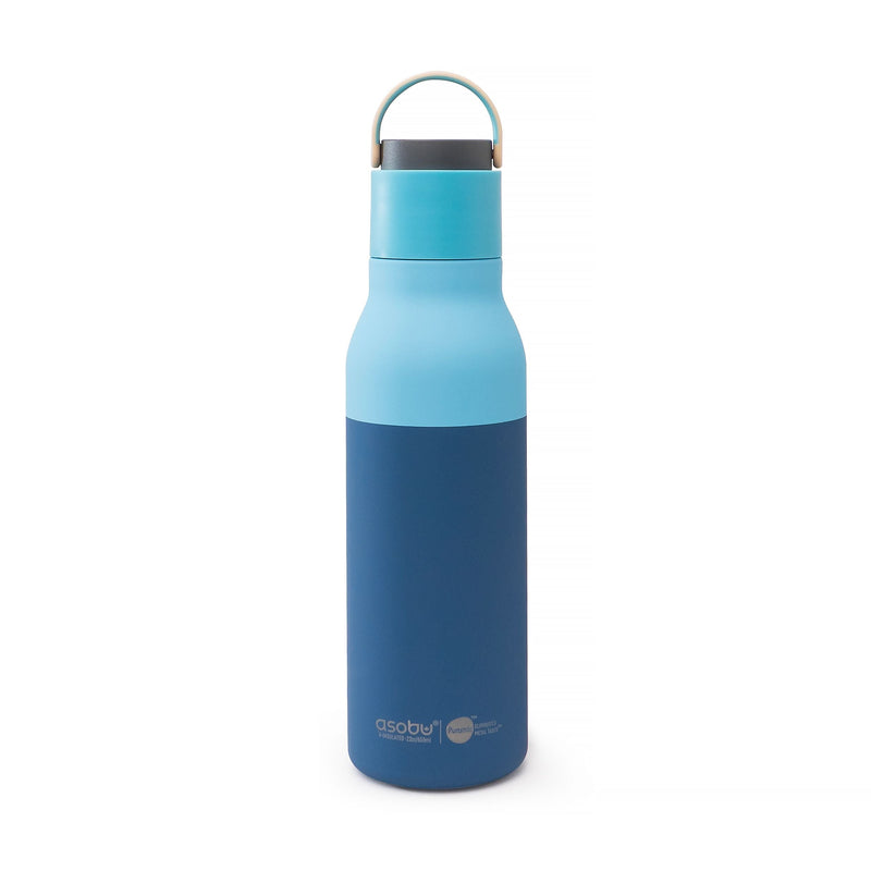 Metro Ceramic Water Bottle, 22-oz, Pastel Blue L6941