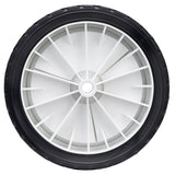 Atlas Plastic Lawn Mower Replacement Wheel, Wide Tread 8-in x 1.75-in