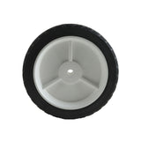Atlas Plastic Lawn Mower Replacement Wheel, Wide Tread 8-in x 1.75-in