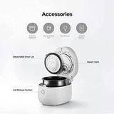 CUCKOO 6-Cup (Uncooked) Micom Rice Cooker Nonstick Inner Pot | White