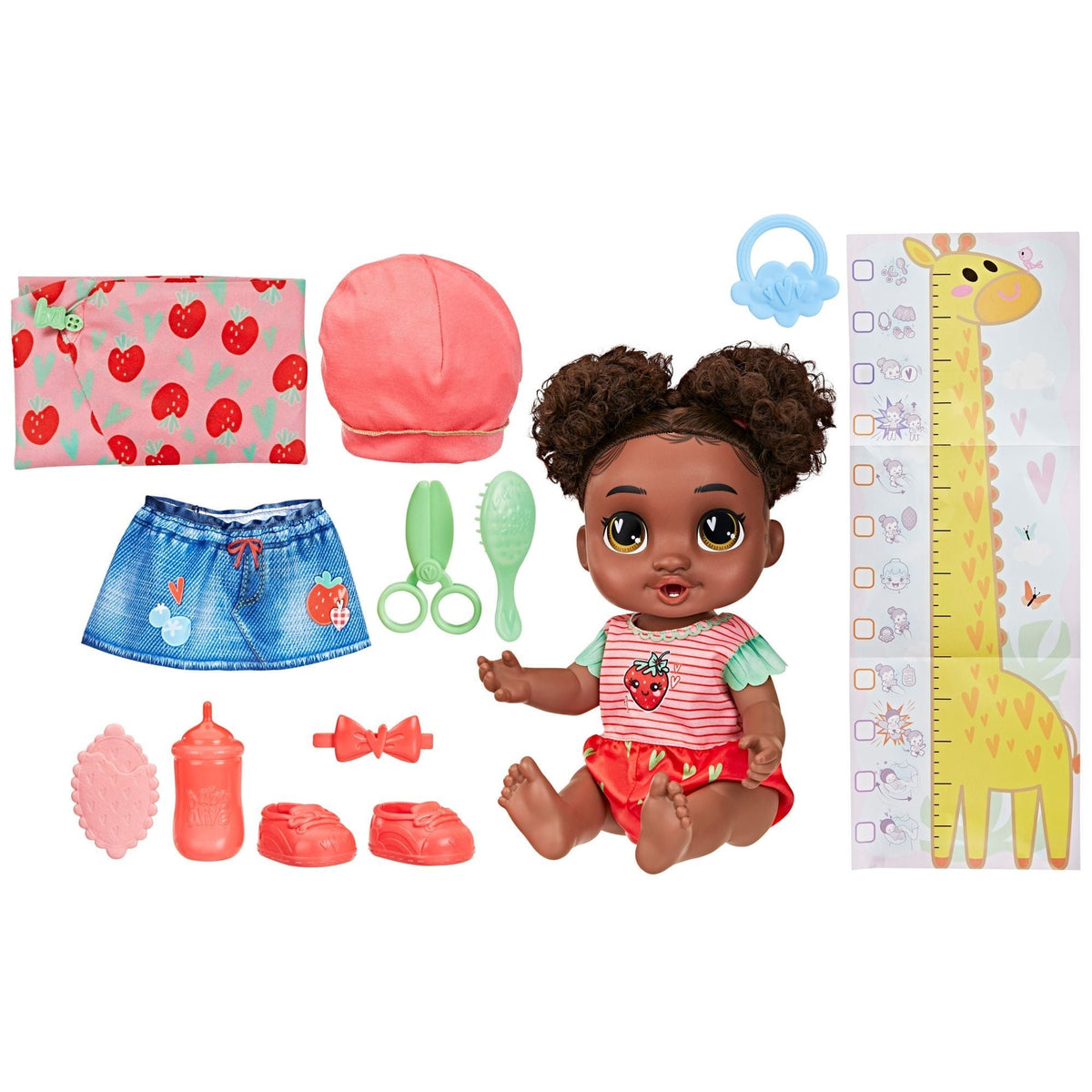 Baby Grows Up Berry Boo Interactive Talking Baby Doll with 75+ Sounds