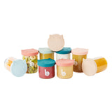 Isy Glass Food Prep & Storage Bowls Set, For Babies & Toddlers, 4-oz & 8.5-oz, 9-pk