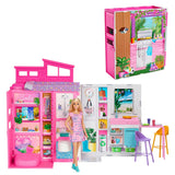 2024 Getaway House Playset with Doll, Includes 4 Play Areas, Kids Ages 3+