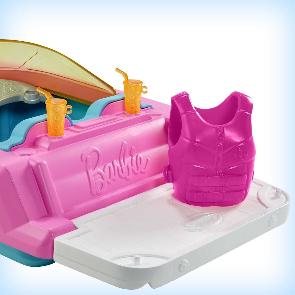 3-Seater Floating Boat with Puppy & Accessories, Ages 3+