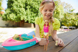 3-Seater Floating Boat with Puppy & Accessories, Ages 3+