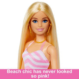 Beach-Themed Blonde Doll, Ages 3+