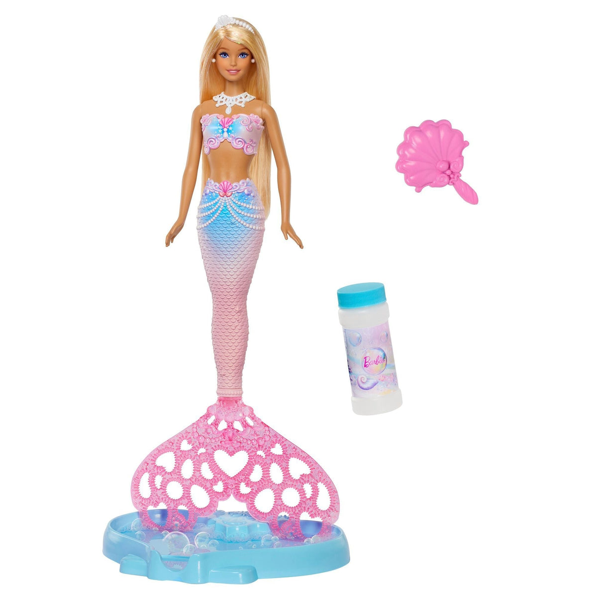 Bubble Sparkle Mermaid Doll, Ages 3+