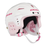 Lil' Sport Hockey Helmet, Youth, White & Pink