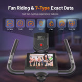 ANCHEER Exercise Bike for Home,Heavy Duty Indoor Stationary Bike with Comfortable Seat Cushion,300lbs Max Weight Capacity,Home Gym Cardio Workout...