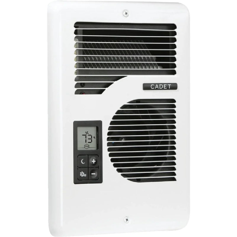 Cadet Energy Plus Wall Heater, Digital Thermostat, 240/208/120V, White O9334