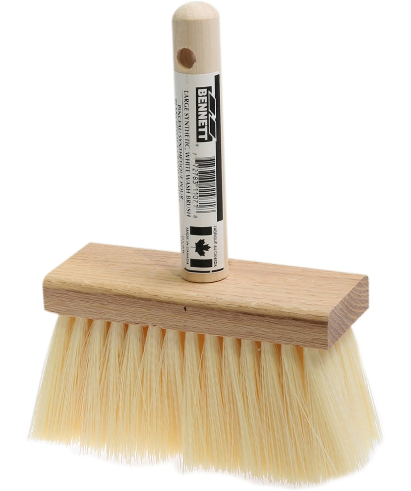 Large White Natural Fibre Wash Brush, 150-mm R1509