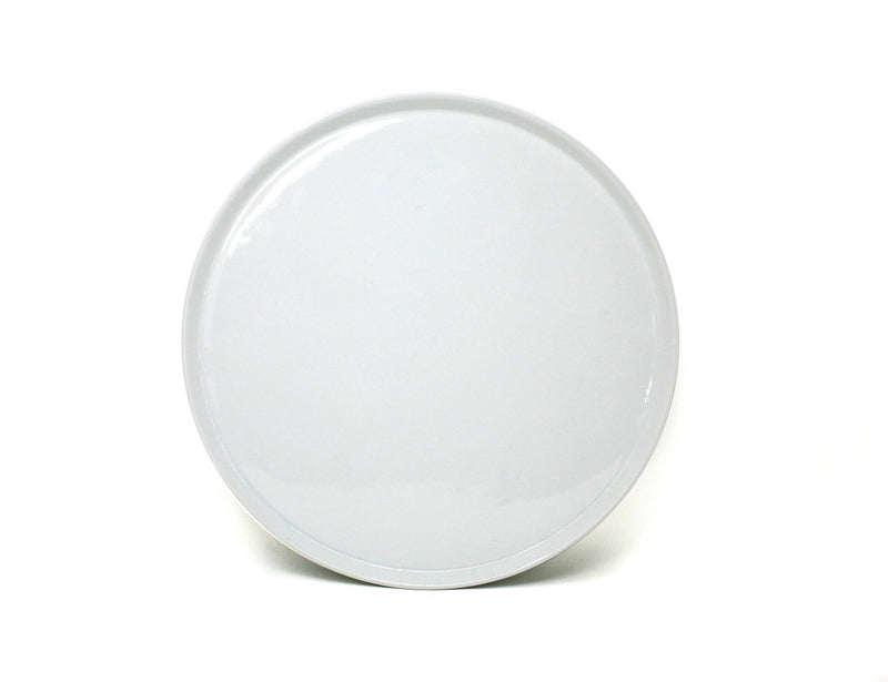 Round Platter, 30-cm, White Porcelain N3119