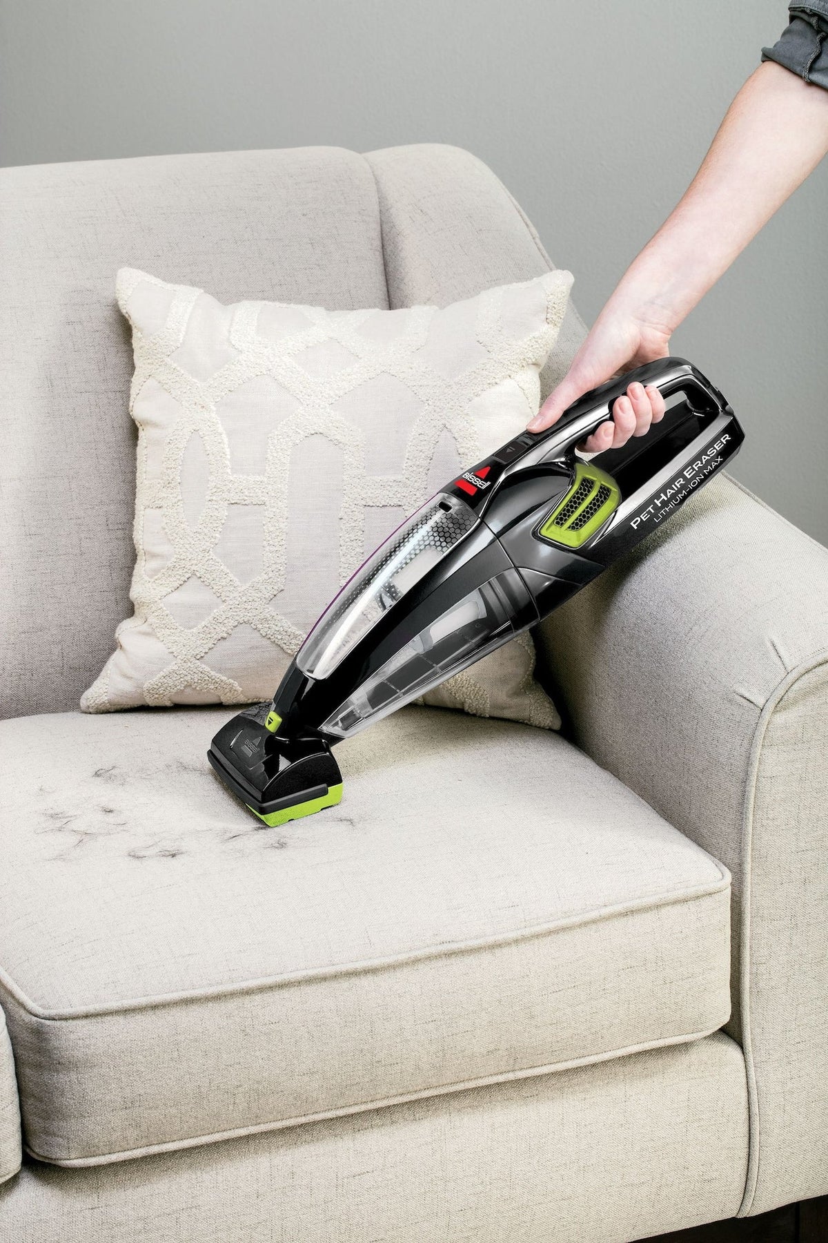 BISSELL Pet Pro Pet Hair Eraser Lithium Ion Max Cordless Handheld Vacuum Cleaner, 16V