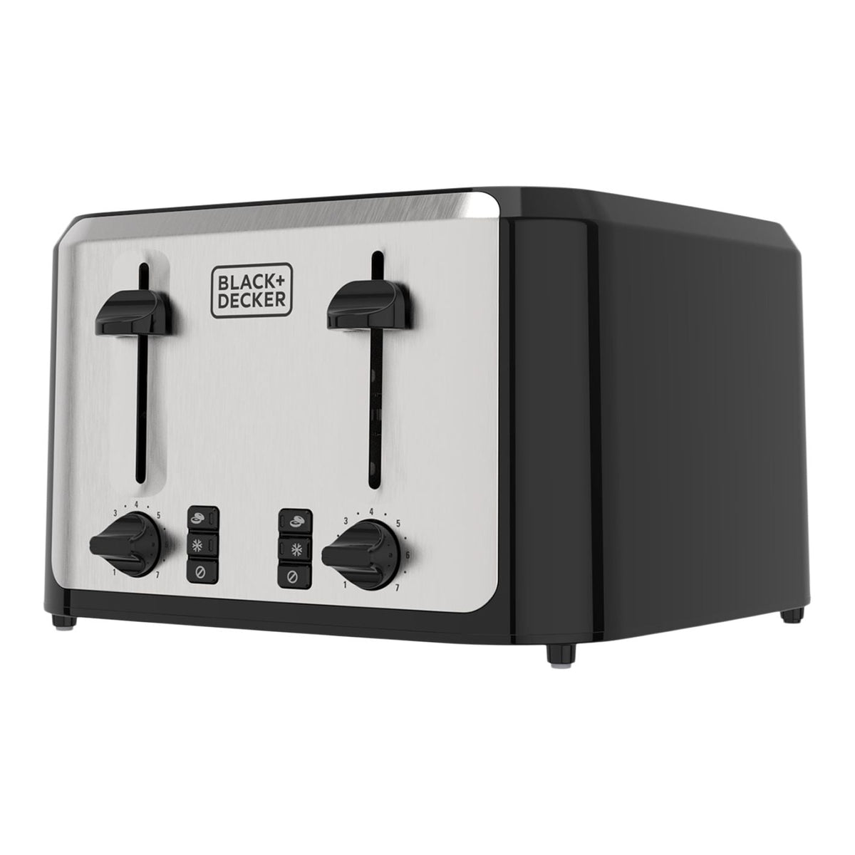 Extra Wide Slots Toaster with 7 Settings, 4-Slices