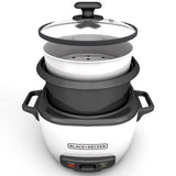 Non-Stick Rice Cooker & Steamer, 28 Cups