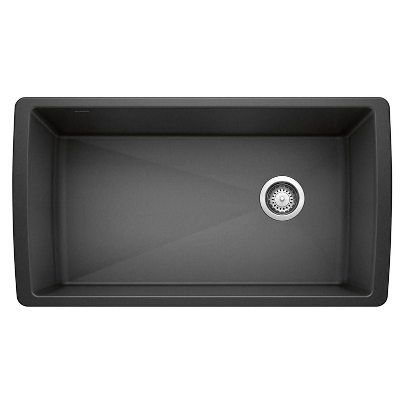 Diamond 33-in Super Single Undermount Kitchen Sink, Anthracite X4315