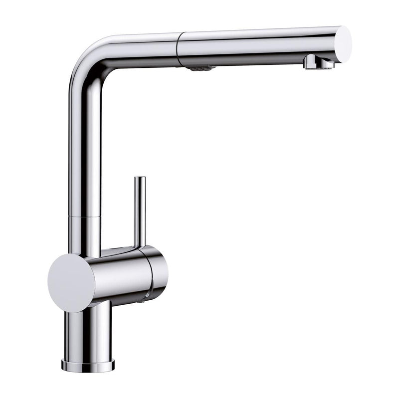 Linus Low Arc Pull-Out Dual-Spray Kitchen Faucet, Chrome F3583